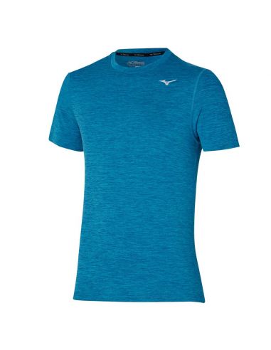 Mizuno Impulse Core Î‘Î½Î´ÏÎ¹ÎºÏŒ Î‘Î¸Î»Î·Ï„Î¹ÎºÏŒ T-shirt ÎšÎ¿Î½Ï„Î¿Î¼Î¬Î½Î¹ÎºÎ¿ ÎœÏ€Î»Îµ J2GA751920